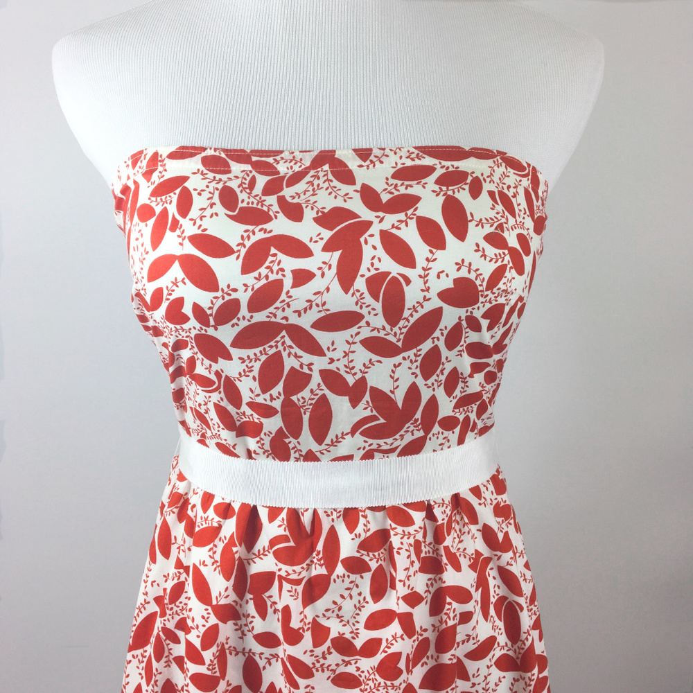 J. Crew strapless summer dress